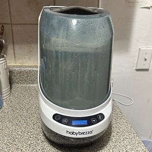 Baby Brezza baby bottle washer pro- washer, sterilizer, and dryer all in one.